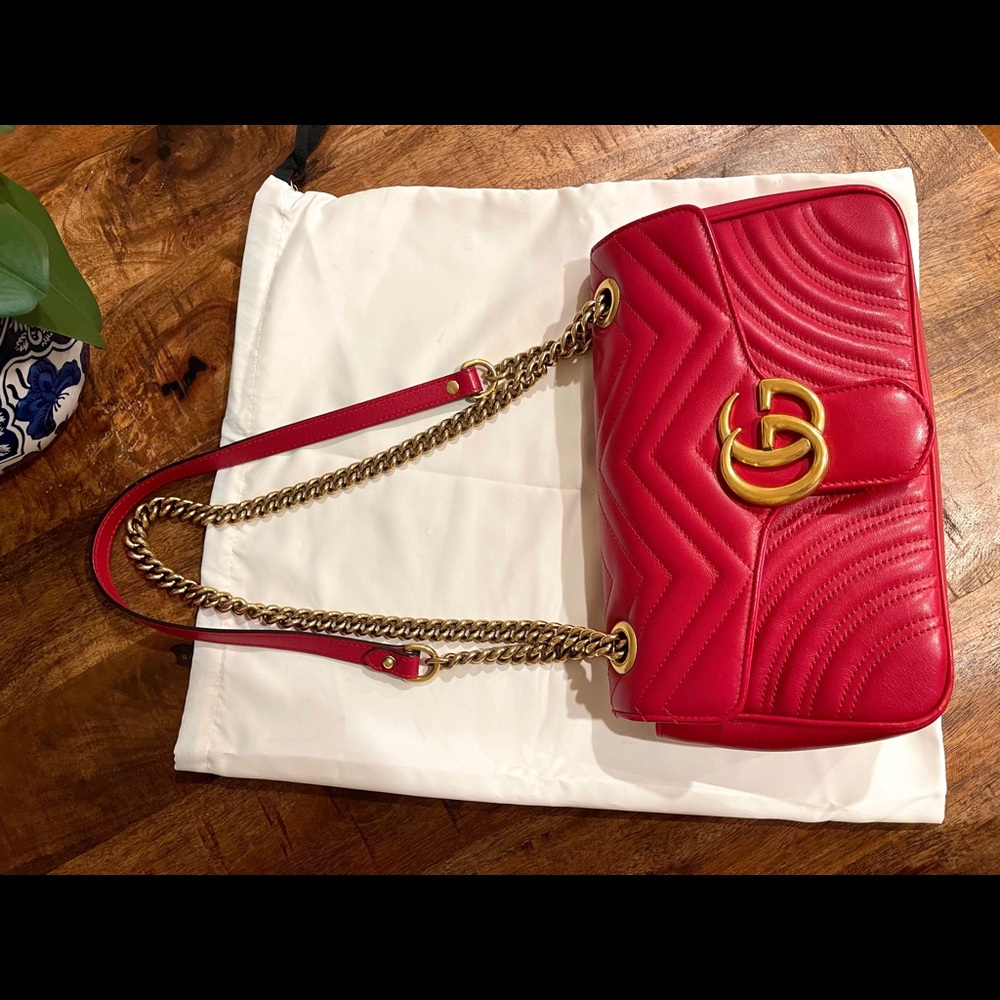 GG Marmont matelassé calfskin - Picture 2 of 10